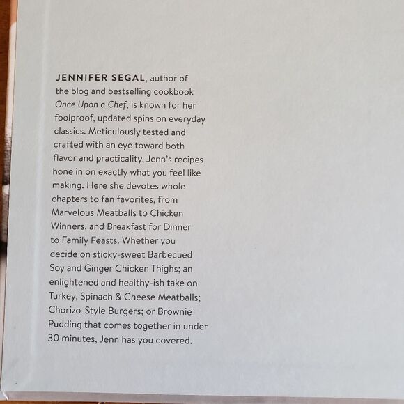 Once Upon A Chef Weeknight/Weekend Cookbook by Jennifer Segal Hardback 288 Page - Picture 8 of 16